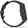 Часы GARMIN FENIX 7 SAPPHIRE SOLAR BLACK DLC TITANIUM WITH BLACK BAND 010-02540-35